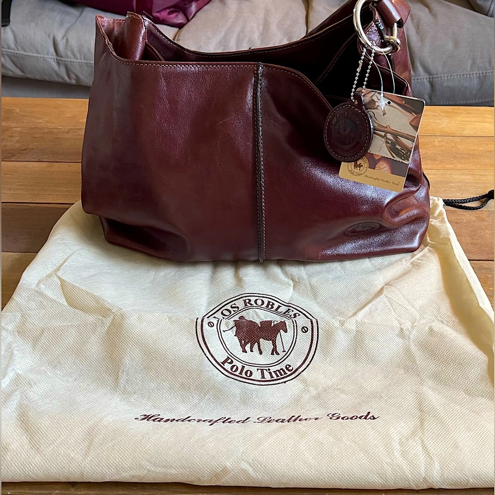 Los Robles Polo Time Handmade Leather Bag